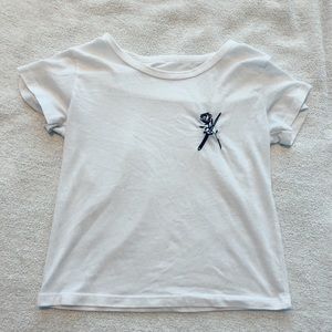 Brandy Melville Rose + Knife Top